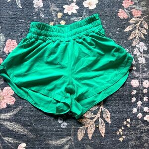 Women's Lululemon Green Shorts